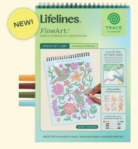 FlowArt Trace-by-Line, Woodland Whimsy