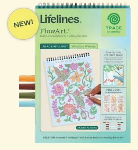 FlowArt Trace-by-Line, Woodland Whimsy