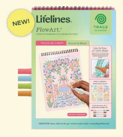 FlowArt Trace-by-Line, Brunch in Bloom