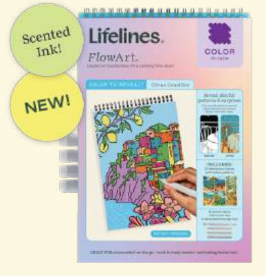 FlowArt Color-to-Reveal, Citrus Coastline