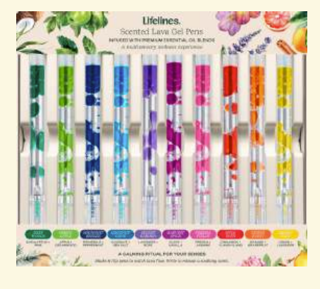Scented Lava Pen Set, 10-Pk