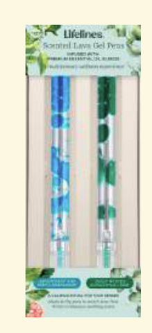 Scented Lava Pen B/G, 2-Pk