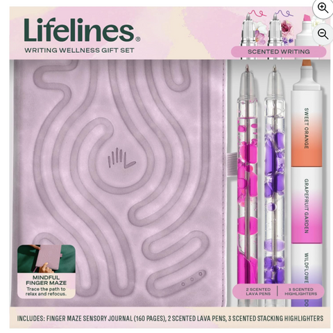 Writing Wellness Gift Set Pink