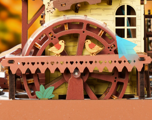3D Wooden Puz.-Cuckoo Clock
