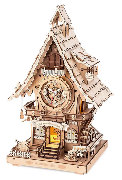 3D Wooden Puz.-Cuckoo Clock