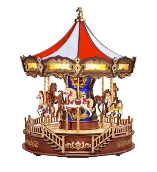 3D Wooden Puz.-Classic Carousel