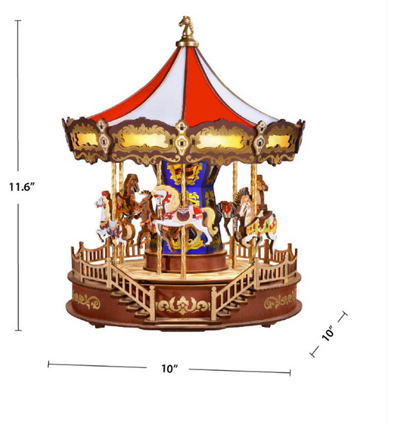 3D Wooden Puz.-Classic Carousel
