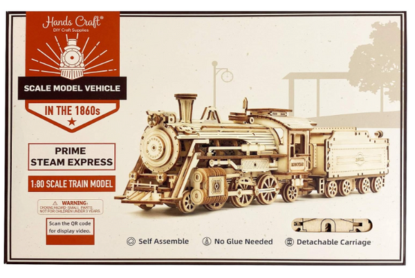 3D Wooden Puz.-Steam Express Train