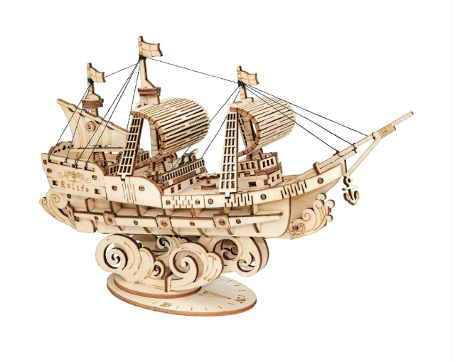 3D Wooden Puz.-Sailing Ship