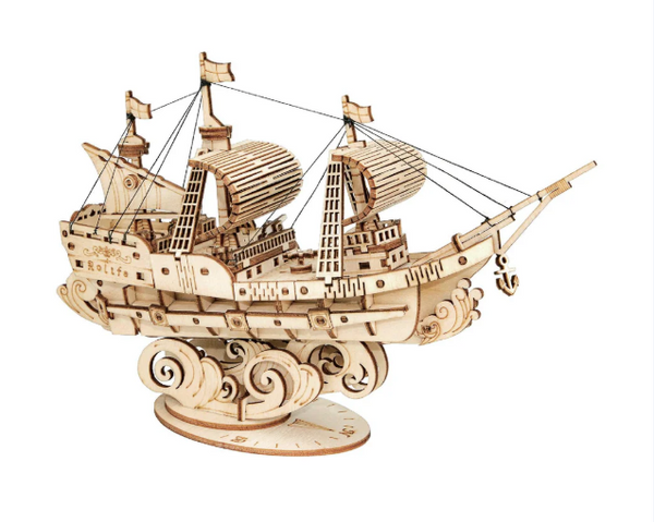 3D Wooden Puz.-Sailing Ship