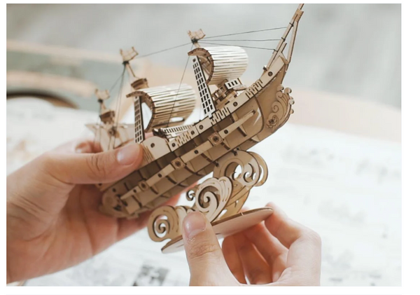 3D Wooden Puz.-Sailing Ship