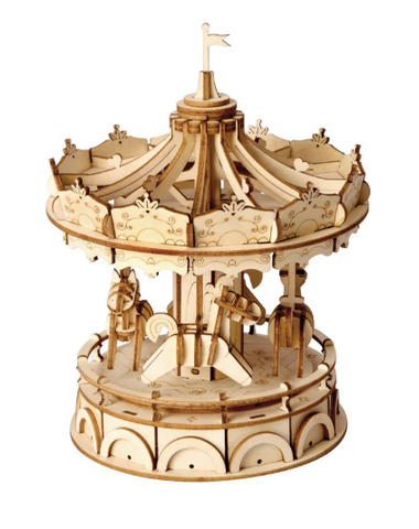 3D Wooden Puz.-Classic Carousel