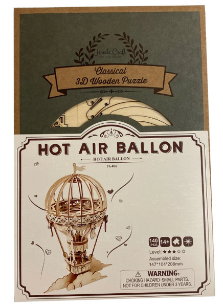3D Wooden Puz.-Hot Air Balloon