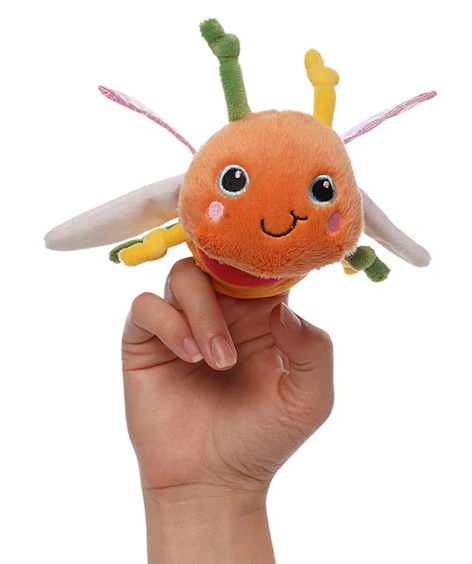 Della Dragonfly Finger Puppet with Sound