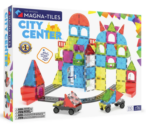 Magna-Tiles City Center 110 Pc Set