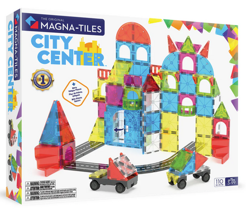 Magna-Tiles City Center 110 Pc Set