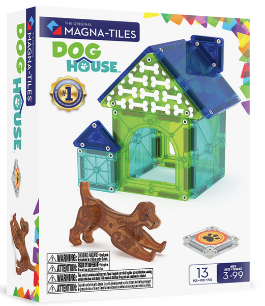 Magna-Tiles Dog House 13 Pc Set
