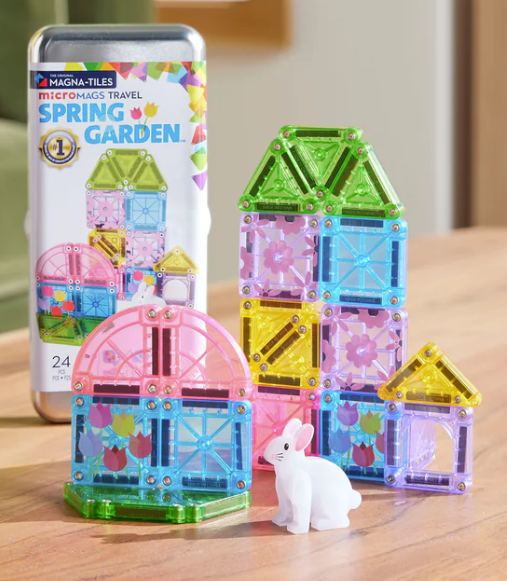 microMAGS Spring Garden 24 Pc Travel Set