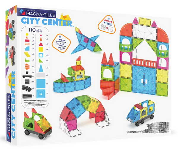Magna-Tiles City Center 110 Pc Set