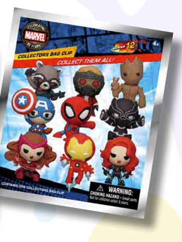 Marvel Comics Bagclip-Blind Bag