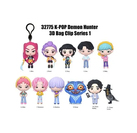 KPop Demon Hunters  Bagclip-Blind Bag