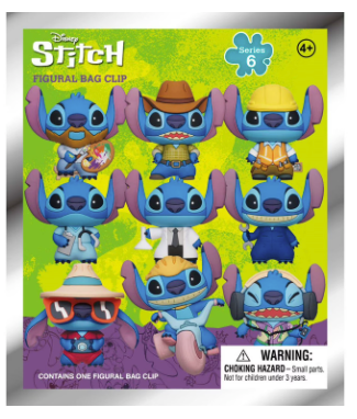 Disney Stitch Bagclip-Blind Bag
