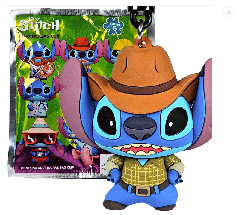 Disney Stitch Bagclip-Blind Bag