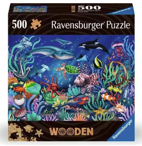 Wooden Puzzle Under the Sea 500pc