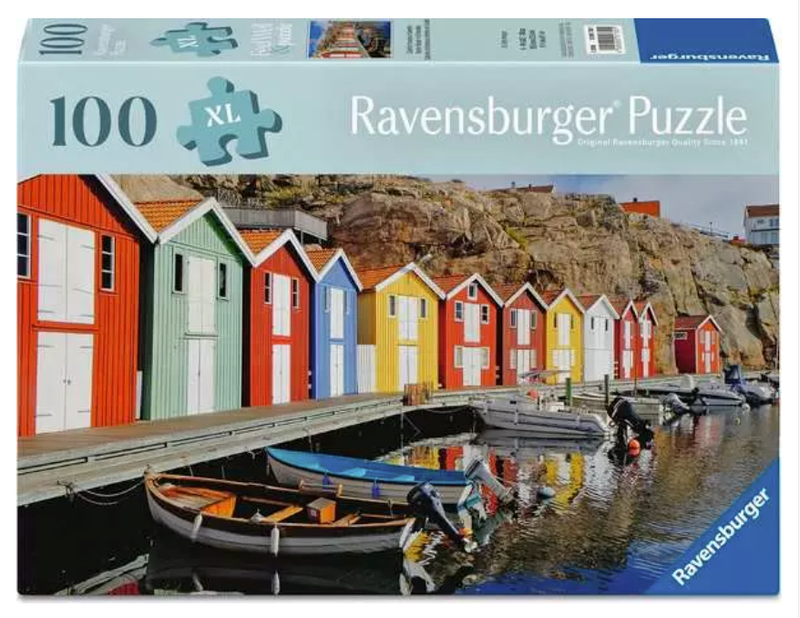 Colorful Houses in Sweden - 100 P