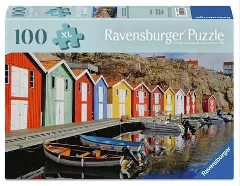 Colorful Houses in Sweden - 100 P