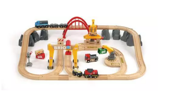BRIO Cargo Railway Dlx Set