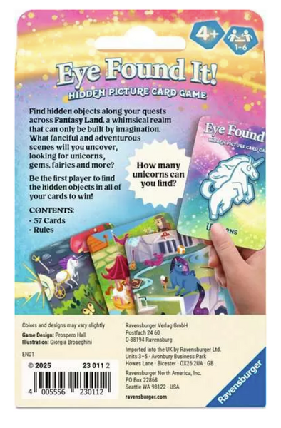Eye Found It! Fantasy Card Game