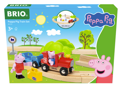 BRIO  Peppa Pig Train Set