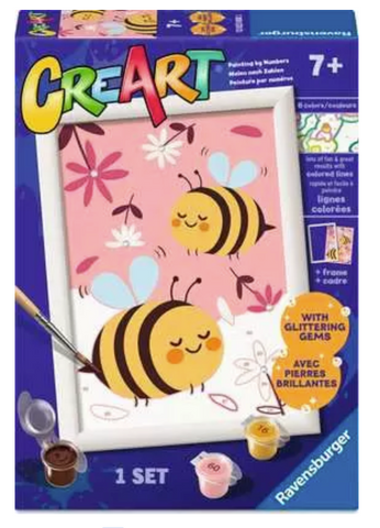 CreArt: Happy Bumblebees 5x7