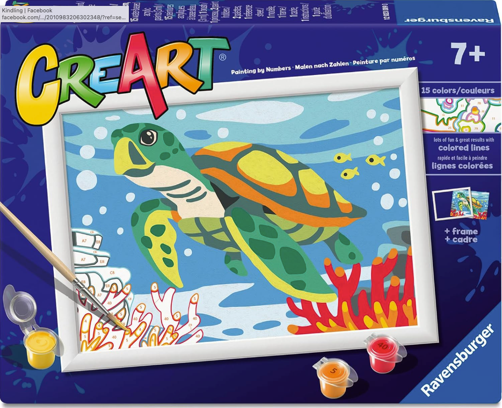 CreArt: Sea Turtle 7x10