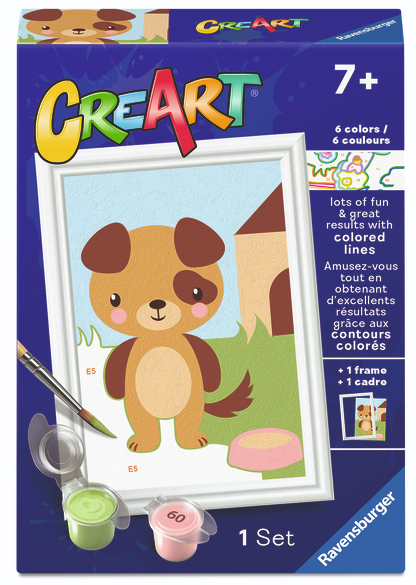 CreArt: Cute Puppy 3x5