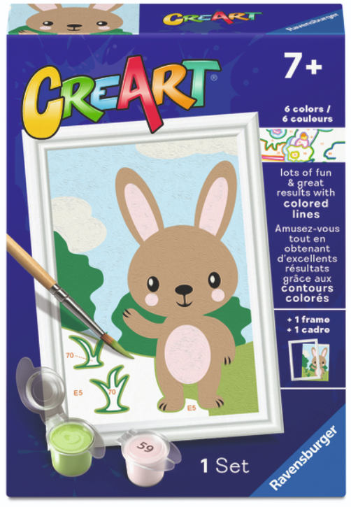 CreArt: Cute Bunny 3x5