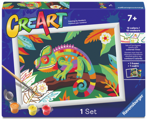 CreArt: Colorful Chameleon 7x10
