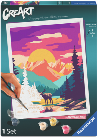 CreArt: National Park Poster 10x12