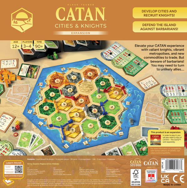 CATAN – Cities & Knights Expansion