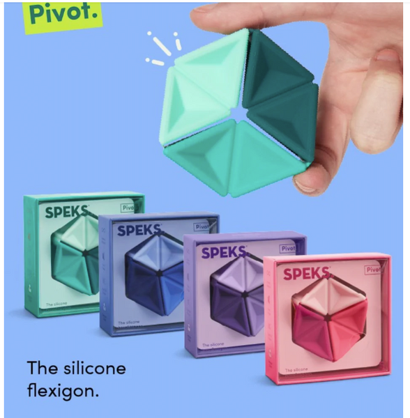 Speks Pivot - The Silicone Flexagon