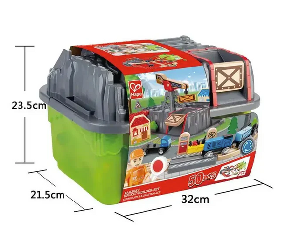 Railway Bucket Builder Set 50pc