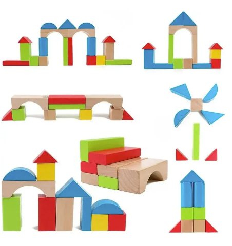 Maple Wood Blocks 50pc
