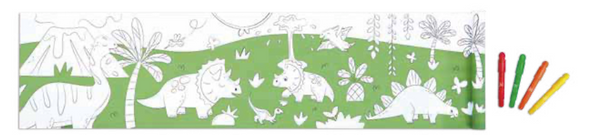 Dinosaur Doodle Paper Roll