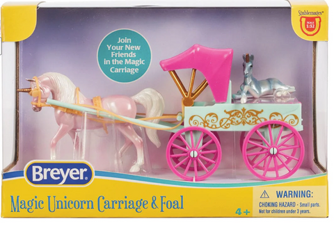 Unicorn Magic Carriage & Foal Playset
