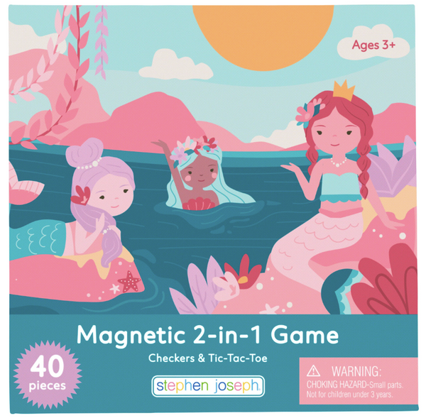 Magnetic 2 in 1 Game Mermaid