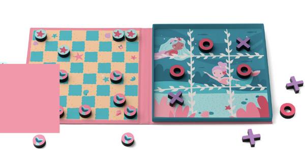 Magnetic 2 in 1 Game Mermaid