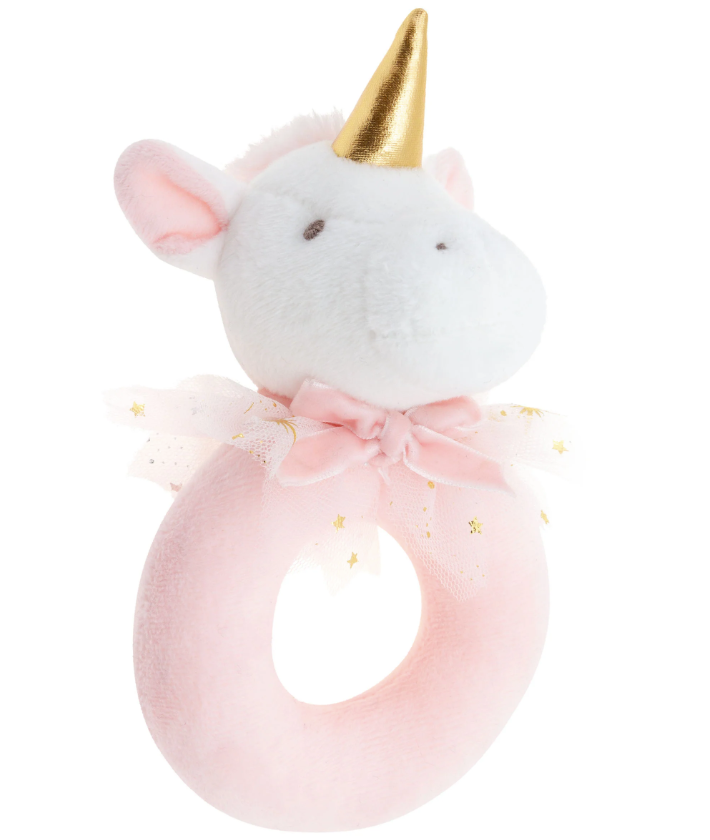 Ring Rattle Unicorn