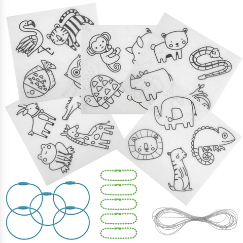 Shrink Art Kit Zoo