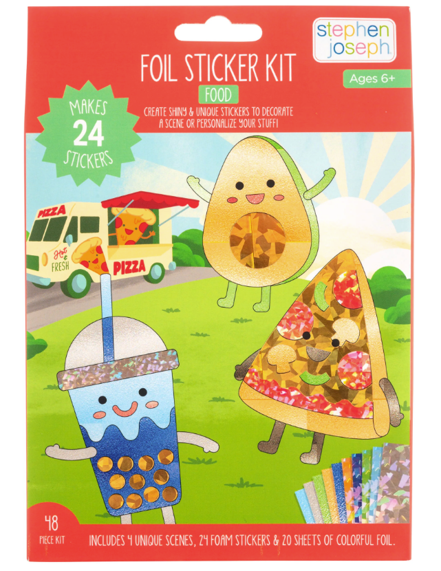 Foil Sticker Kits Food
